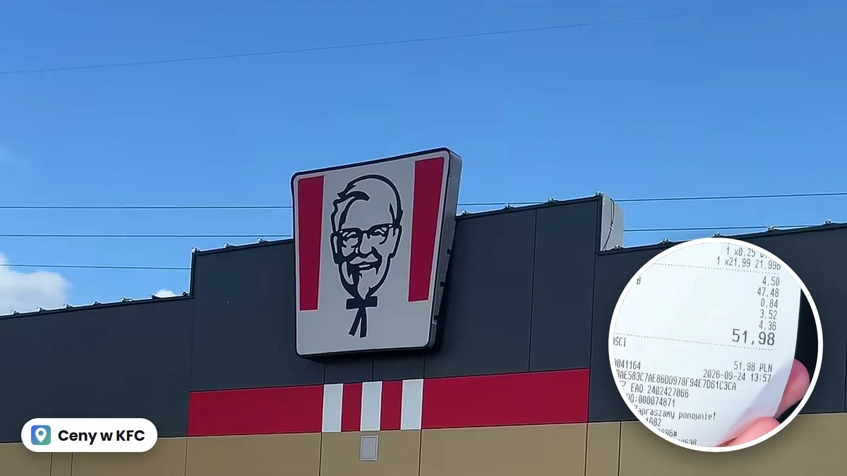 Ceny w KFC kiedyś i dziś: zamówienie z 2018 roku kosztuje teraz prawie dwa razy więcej