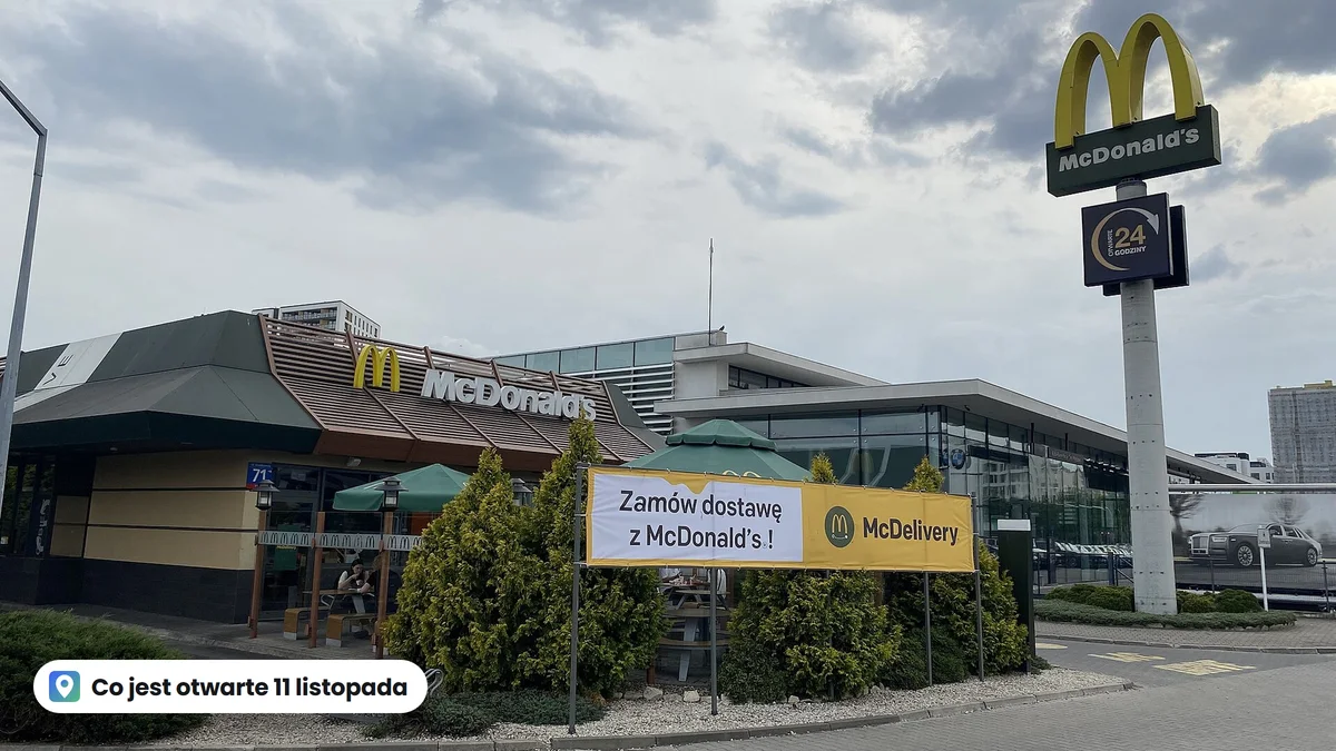 Co jest otwarte 11 listopada 2026? Żabka, McDonald's, sklepy i restauracje