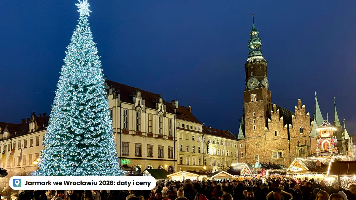 Jarmark Bożonarodzeniowy Wrocław 2026: daty, godziny i ceny. Ile kosztuje grzaniec w buciku?