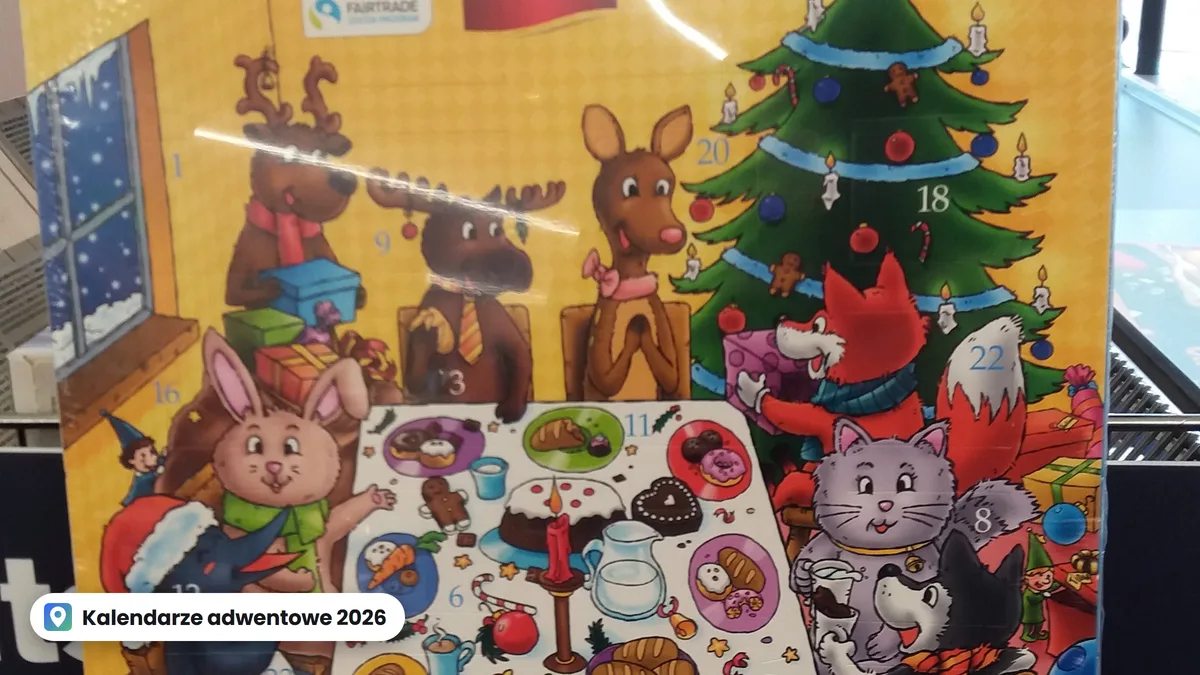 Kalendarz adwentowy 2026 ze słodyczami: ceny Lindt, Wedel i Milka