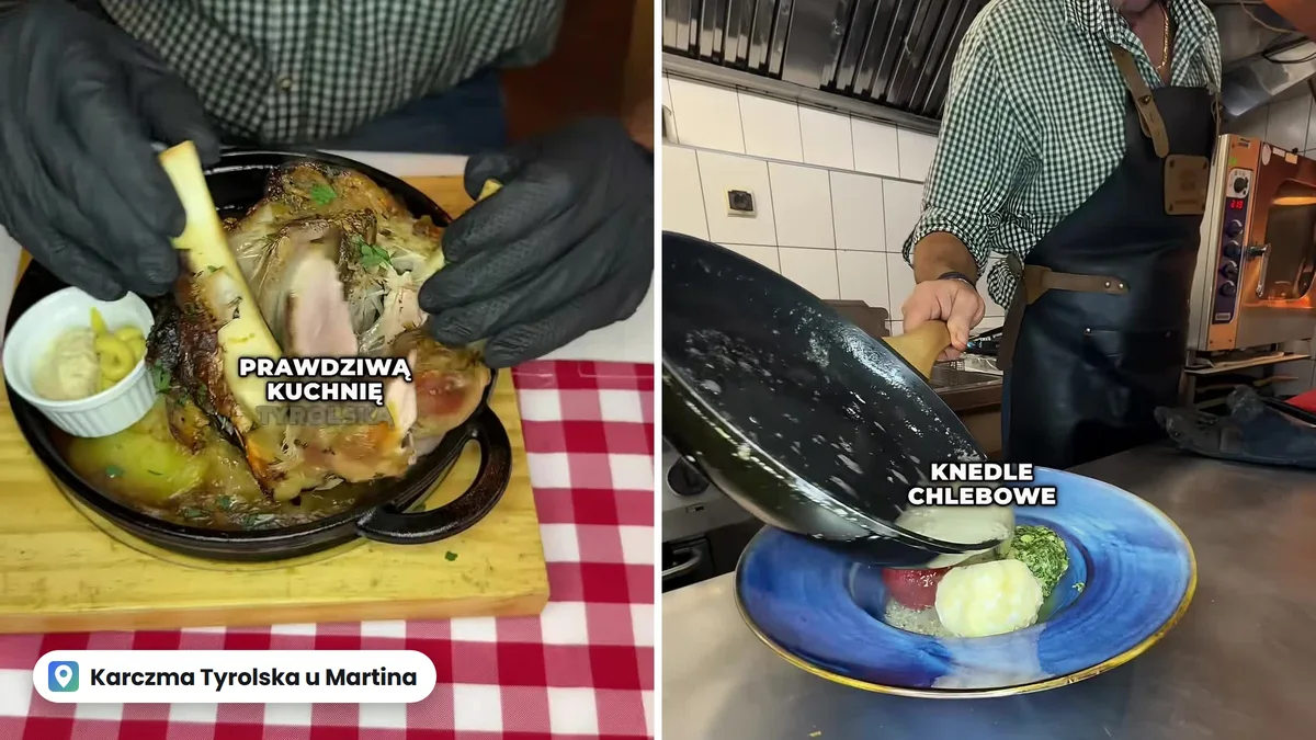Karczma Tyrolska u Martina: Austriak i jego golonka nad jeziorem Lubie. Ile kosztuje