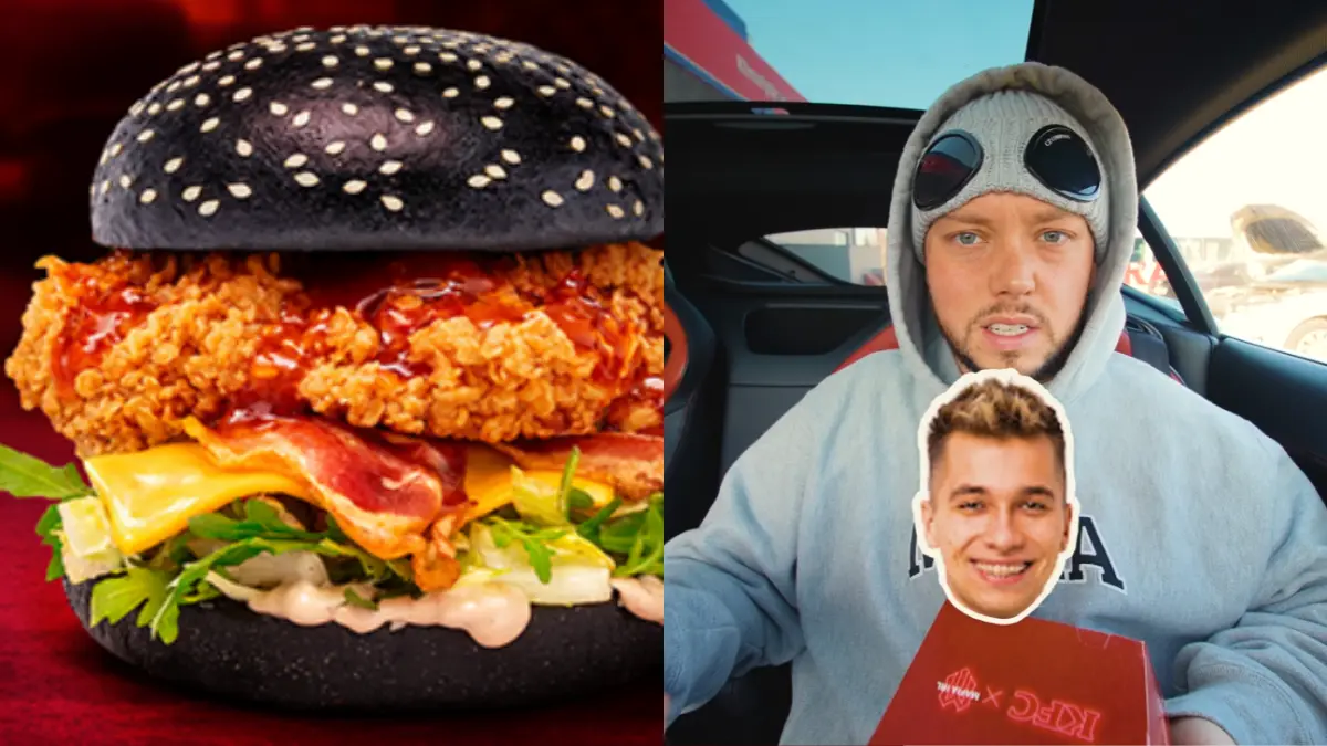Książulo testuje zestaw "Mafia IRL" od Friza w KFC. "Wygląda to strasznie"