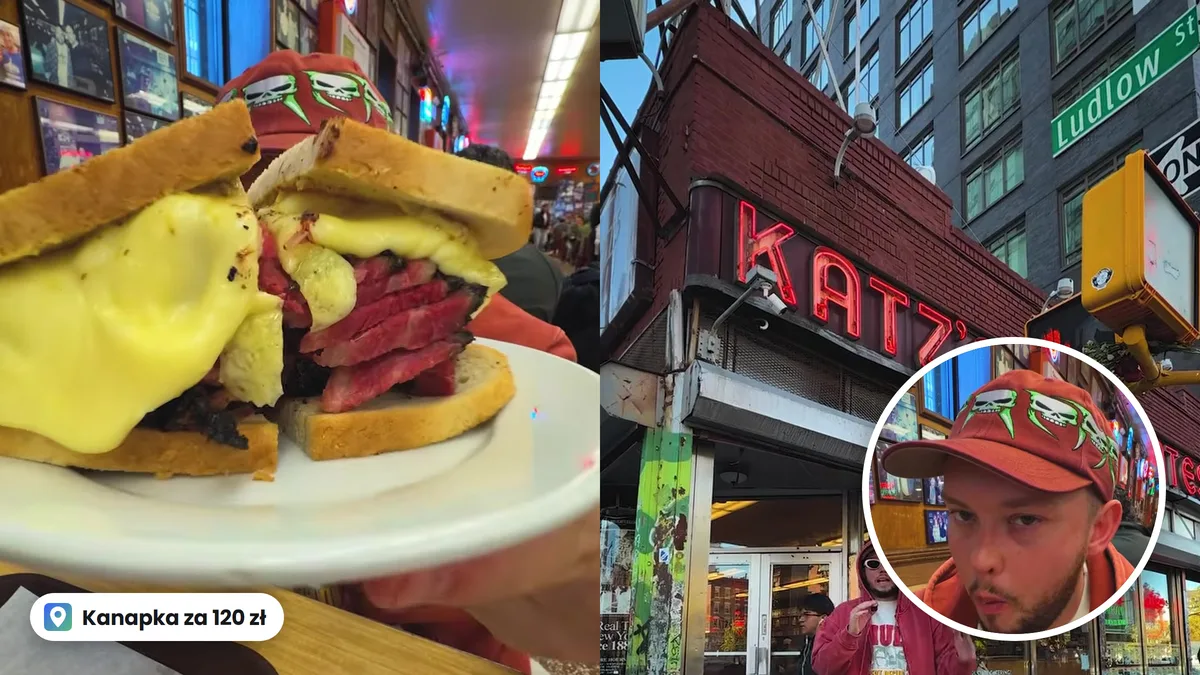 Książulo w Katz's Delicatessen: kanapka z pastrami za 120 zł