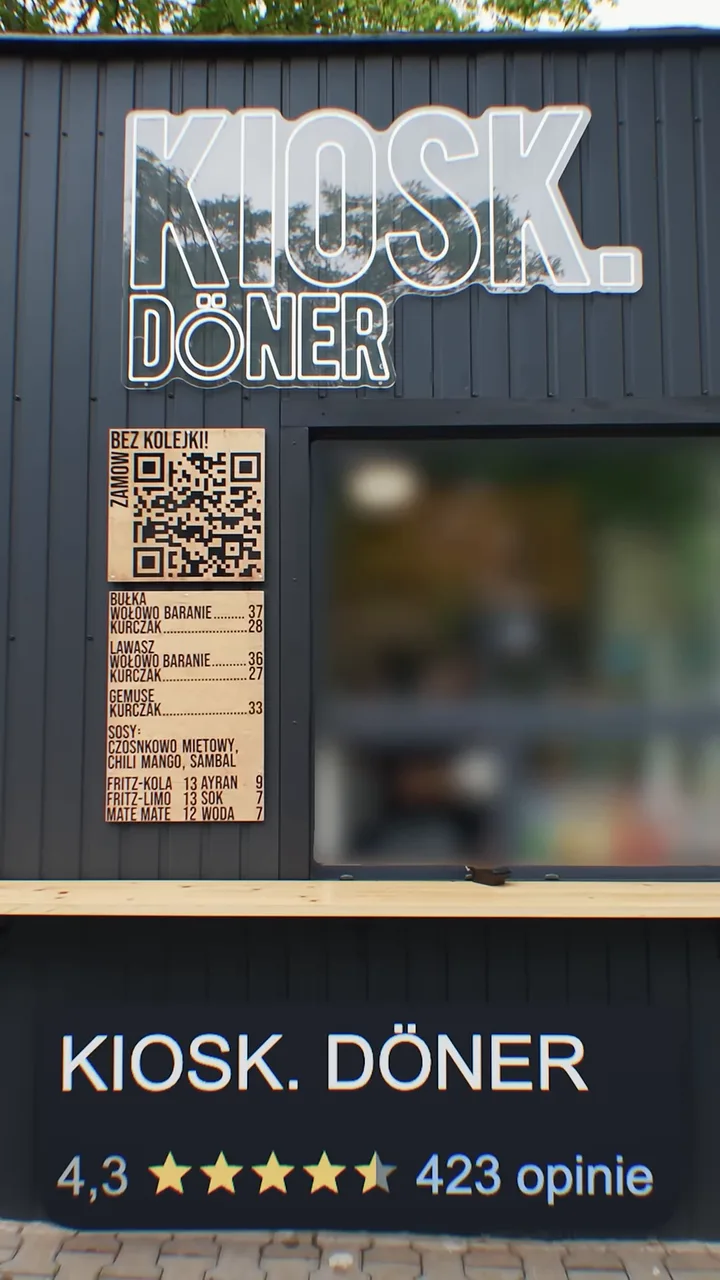 Front Kiosk Döner w Katowicach z cennikiem i oceną 4,3 przy 423 opiniach w Google