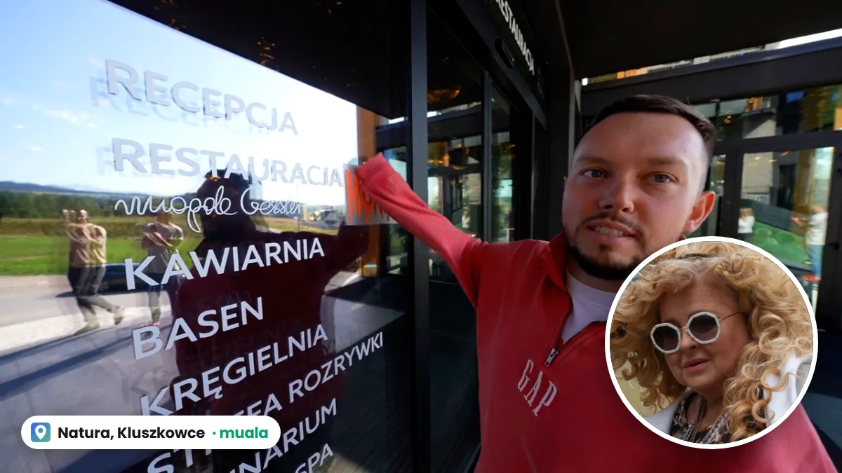 Pierwsze muala dla Magdy Gessler. Książulo w Naturze nad Jeziorem Czorsztyńskim: schabowy za 69 zł i naklejka na drzwiach
