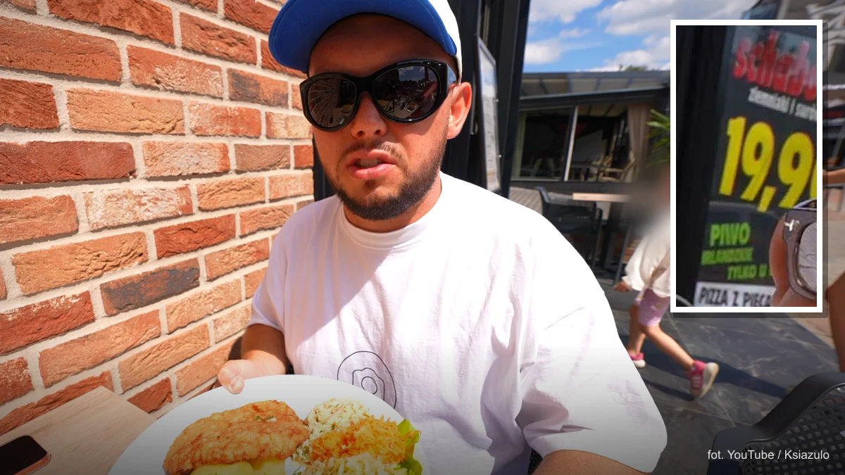 Książulo testuje tani bar z zestawem ze schabowym za 20 zł nad morzem