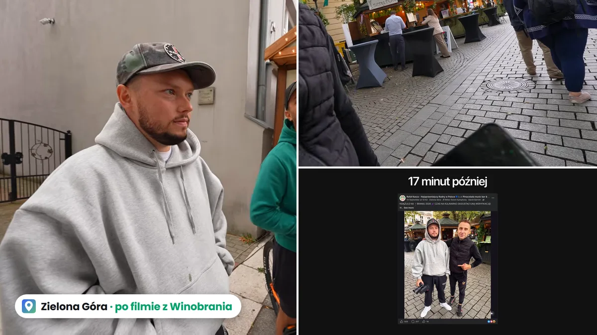 Po filmie Książula z Winobrania zwołano konferencję. Radny Kasza tłumaczy się z 17 minut