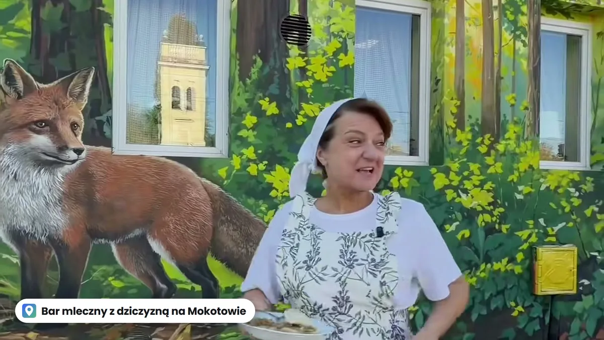 Leśny Bar Mleczny na Mokotowie: dziczyzna w barze mlecznym i kompot za 3 zł