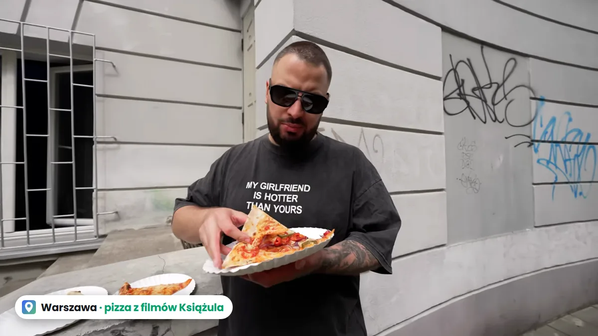 Najlepsza pizza w Warszawie? 23 lokale z filmów Książula: co mówił, ile to kosztowało