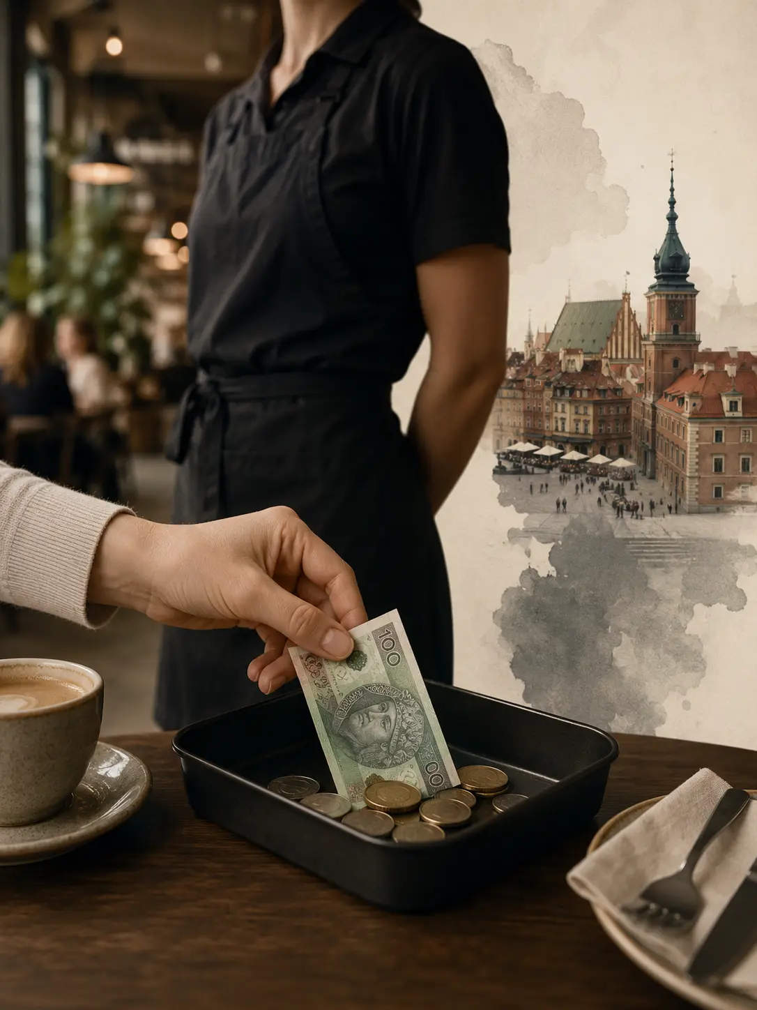 Napiwek w restauracji w Polsce - ile dać, czy obowiązkowy i czym różni się od opłaty serwisowej