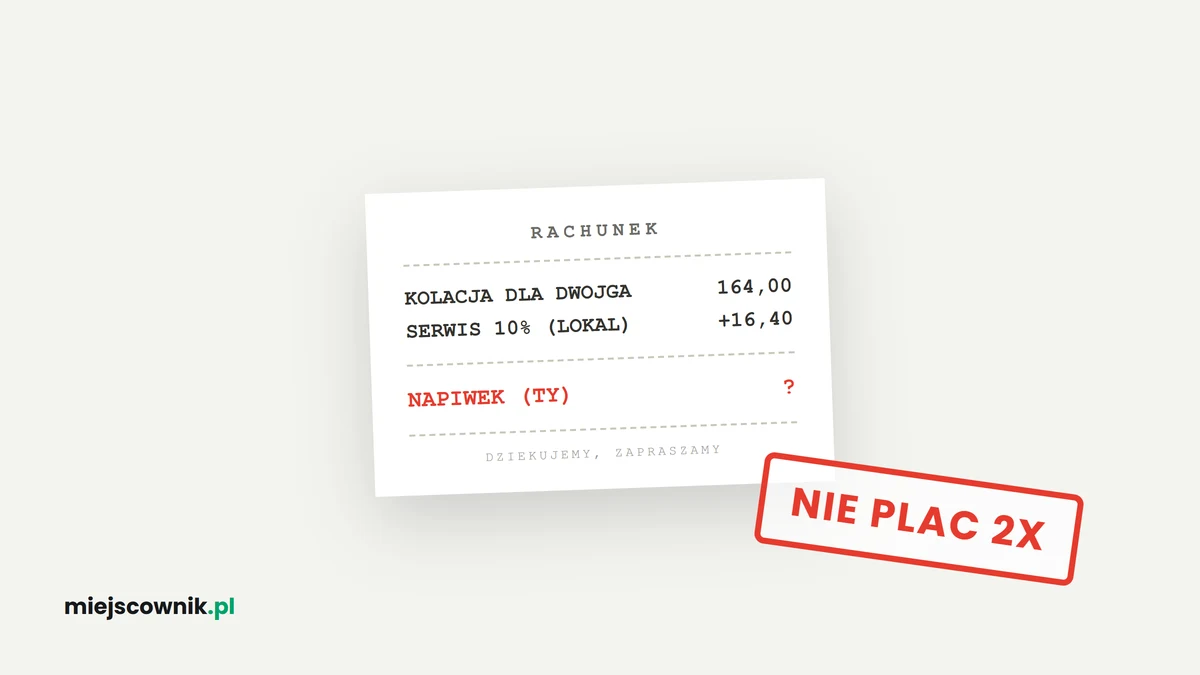 Opłata serwisowa a napiwek: czym się różnią?