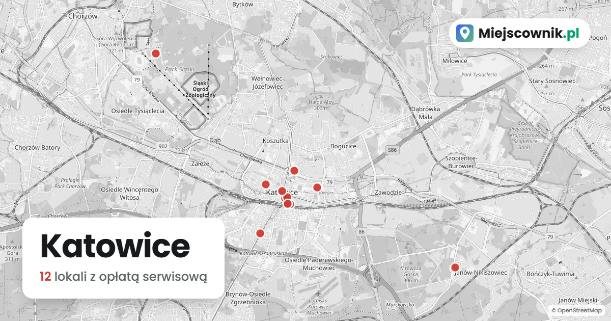 Opłata serwisowa w Katowicach: sprawdziliśmy 11 restauracji