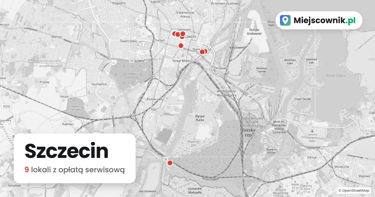 Opłata serwisowa w Szczecinie: sprawdziliśmy 9 restauracji