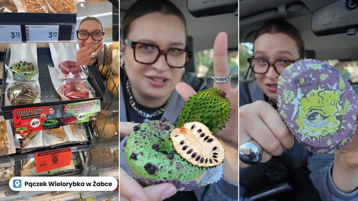 Pączek Wielorybka w Żabce: guanabana kontra kwaśna wiśnia
