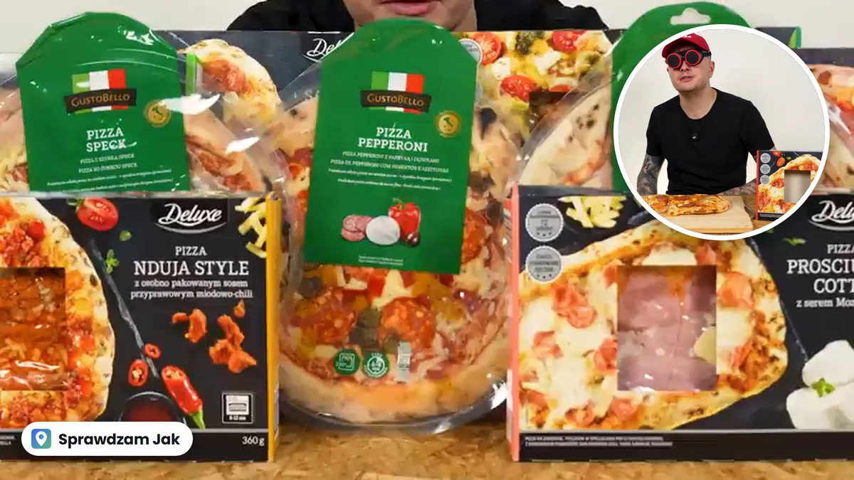 Najdroższe mrożone pizze z Lidla i Biedronki. Wygrała Deluxe z salami