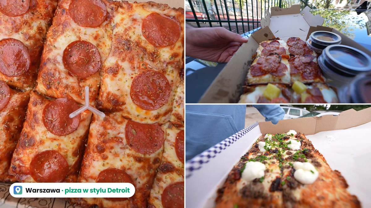 Pizza Detroit w Warszawie. Wojek objechał cztery pizzerie i jedną skreślił od razu