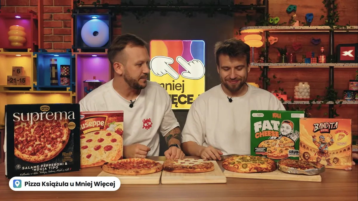Pizza Książula u Mniej Więcej: Dr. Oetker okazał się lepszy