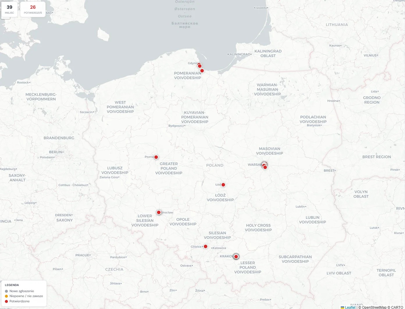 Restauracje z obowiązkowym napiwkiem w Polsce — Mapa 2026